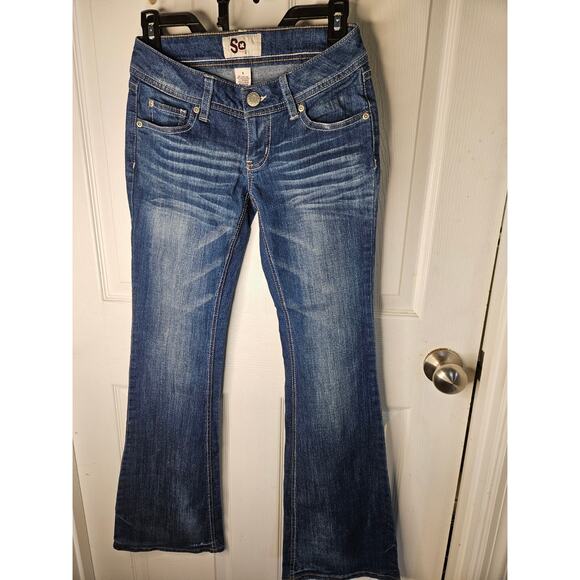 SO Bootcut Jeans Teen Size 1 NWOT - Picture 1 of 4